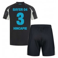 Echipament fotbal Bayer Leverkusen Piero Hincapie #3 Tricou Treilea 2024-25 pentru copii maneca scurta (+ Pantaloni scurti)